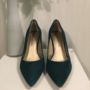 Audrey Brooke Emerald Green Heels